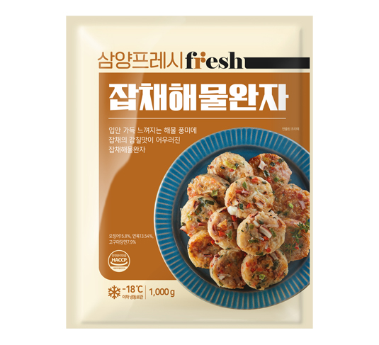 Samyang Fresh Japchae Seafood Dumplings