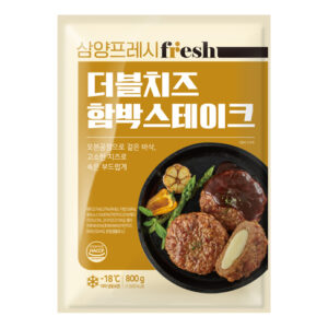 Samyang Fresh Double Cheese Hamburger Steak